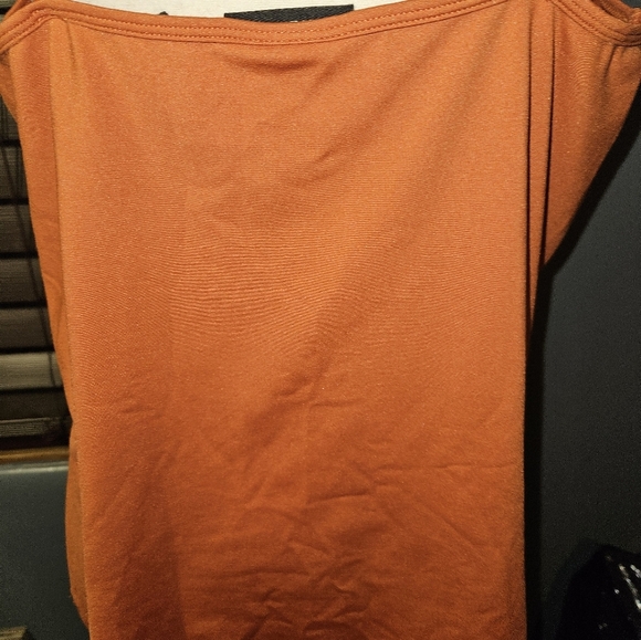 Lane Bryant Womans Orange Spaghetti Strap Tank Top Size 14/16 - Picture 8 of 9